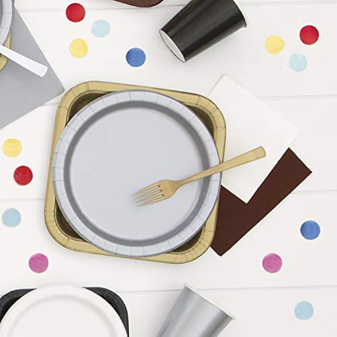 LUCHEON NAPKINS 20 PIECES, BROWN - Image 2